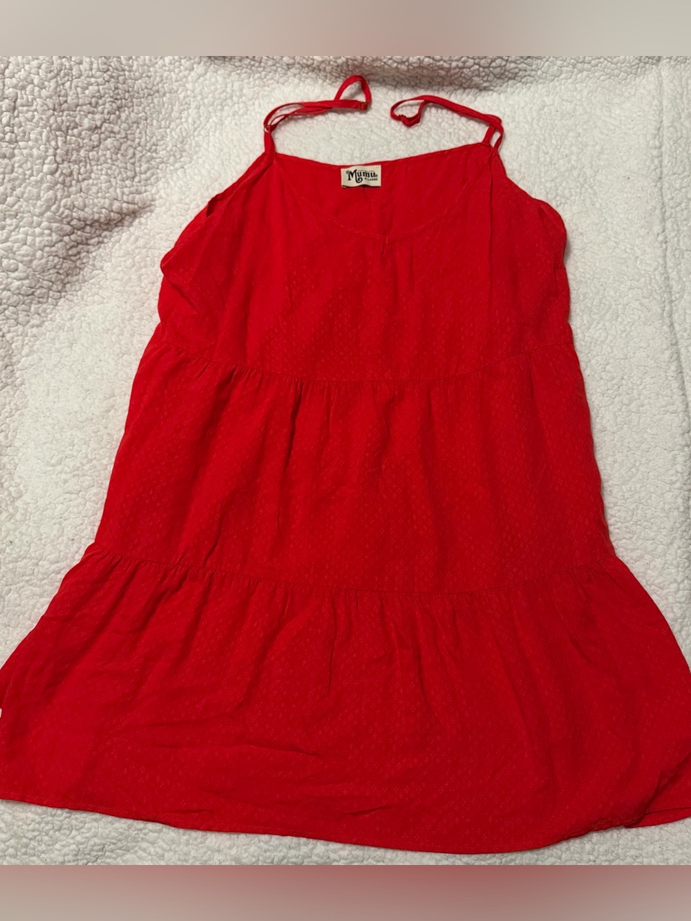 Show Me Your Mumu  Caroline Mini Dress in Red